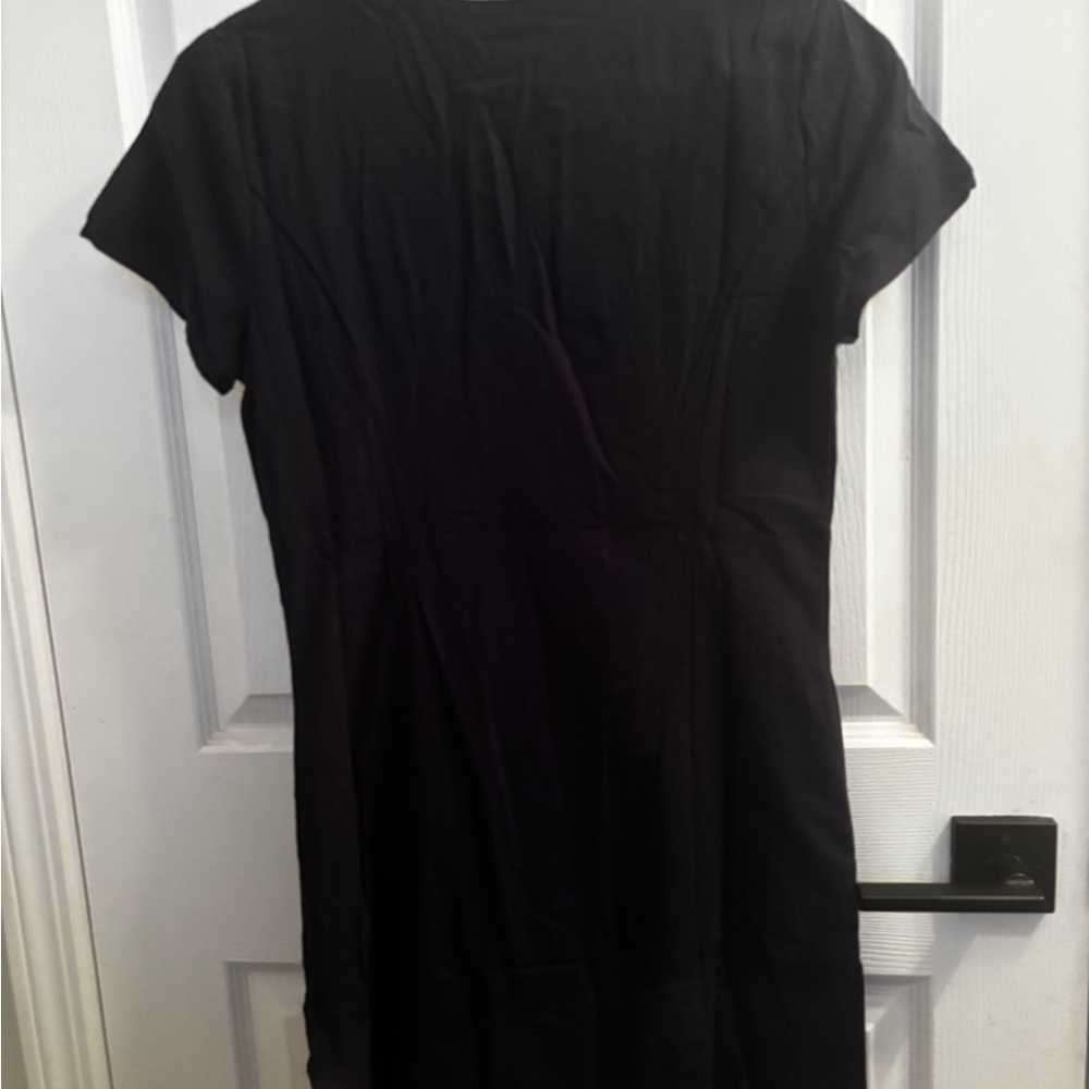 NWT Lulus Everyday Sweetness Navy Button-Up Mini Dress With Pockets - Picture 8 of 8
